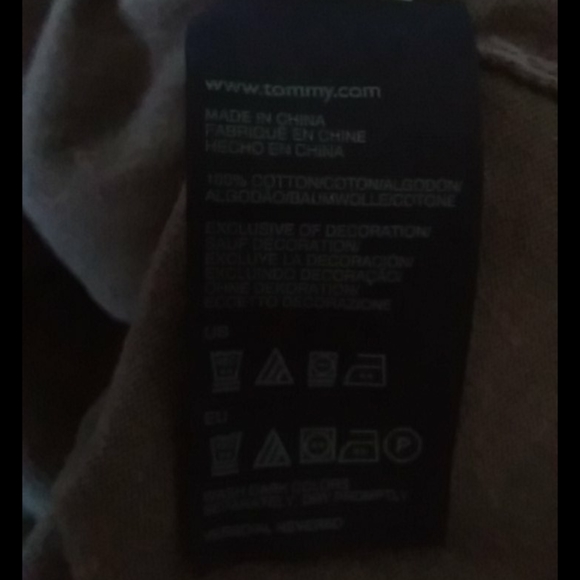 Tommy hilfiger sz. sm., grey knit vest - Picture 3 of 3